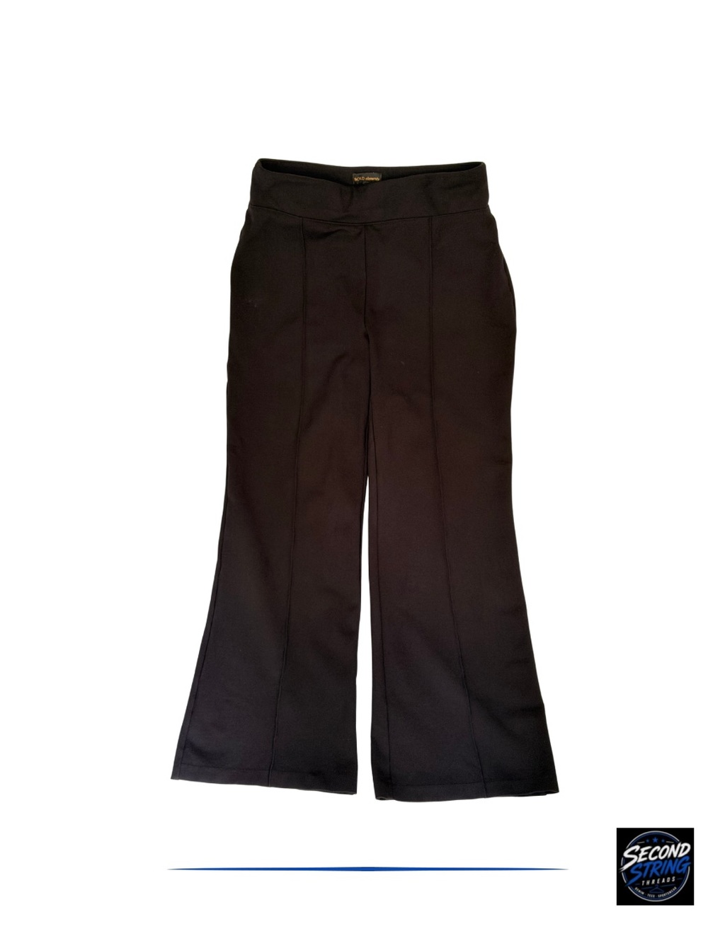BOLD elements Black Girls Flared Dress Pants
